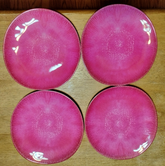 Melamine 8.5 in Serving Plates Set - Picture 1 of 2